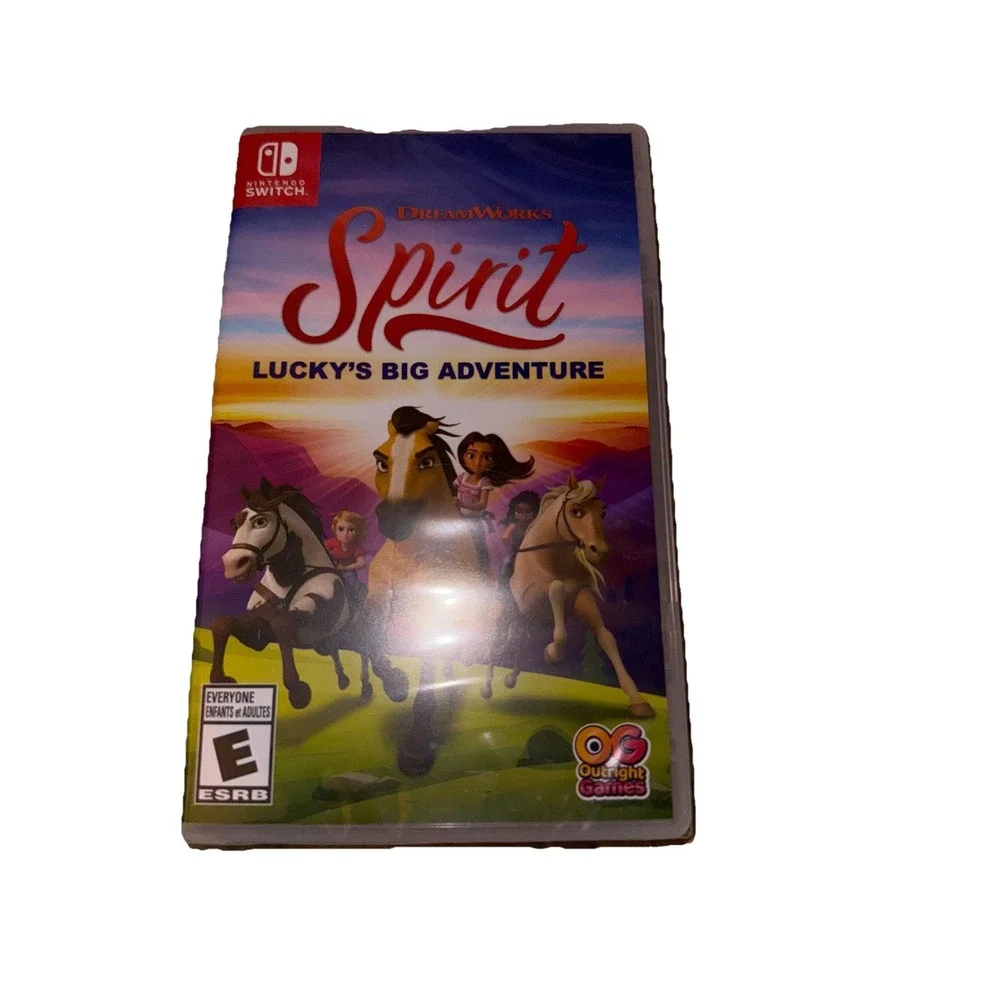 Dreamworks Spirit Lucky''s Big Adventure SWITCH New Factory Sealed US Version